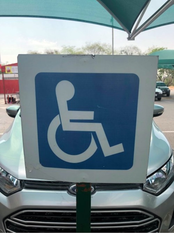 Cartão de Estacionamento para PCD em Cuiabá–MT.